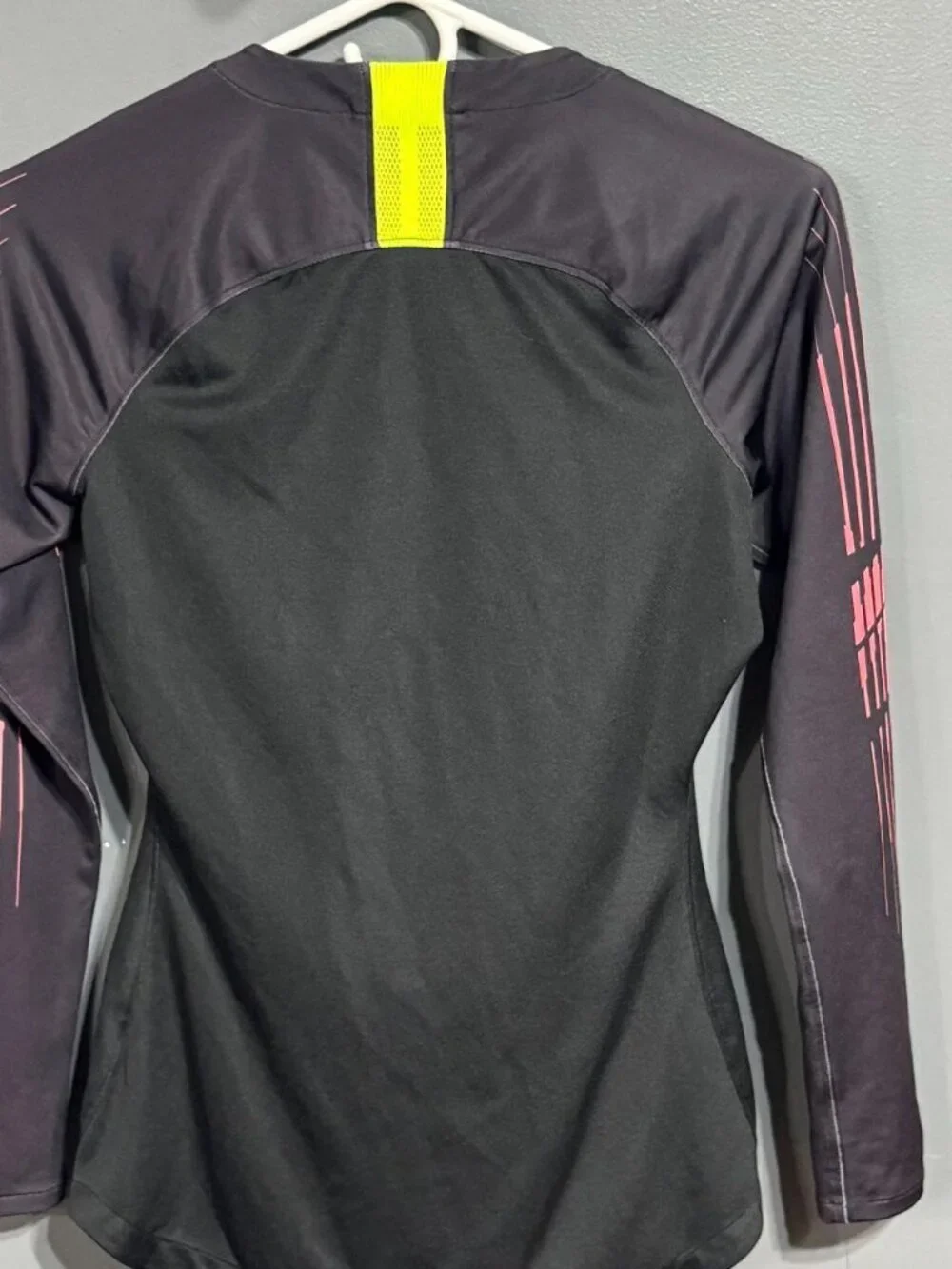 Nike Gardien II Long-Sleeve Goalkeeper Jersey black pink neon yellow Size XS